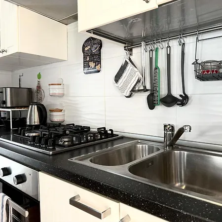 Apartmán 5 Min Da Metro San Paolo Řím
